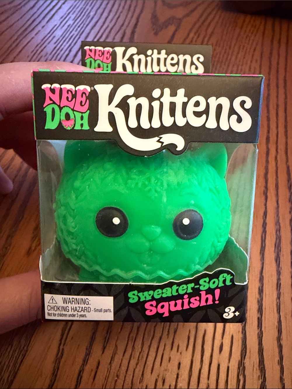 Nee Doh Knittens Squish Toy HTF